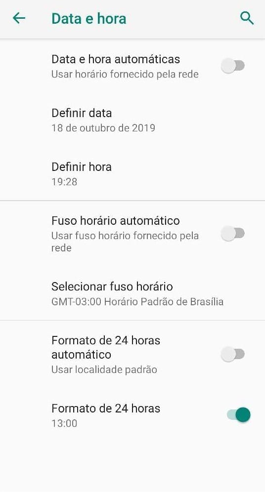 fim do horário de verão