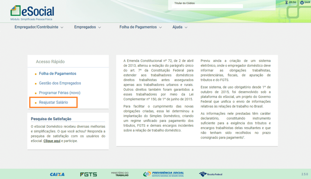 Ajuste Retroativo de Salário no eSocial