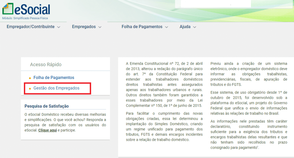 Cancelar o Desligamento da Doméstica no eSocial Cancelar o Desligamento da Doméstica no eSocial