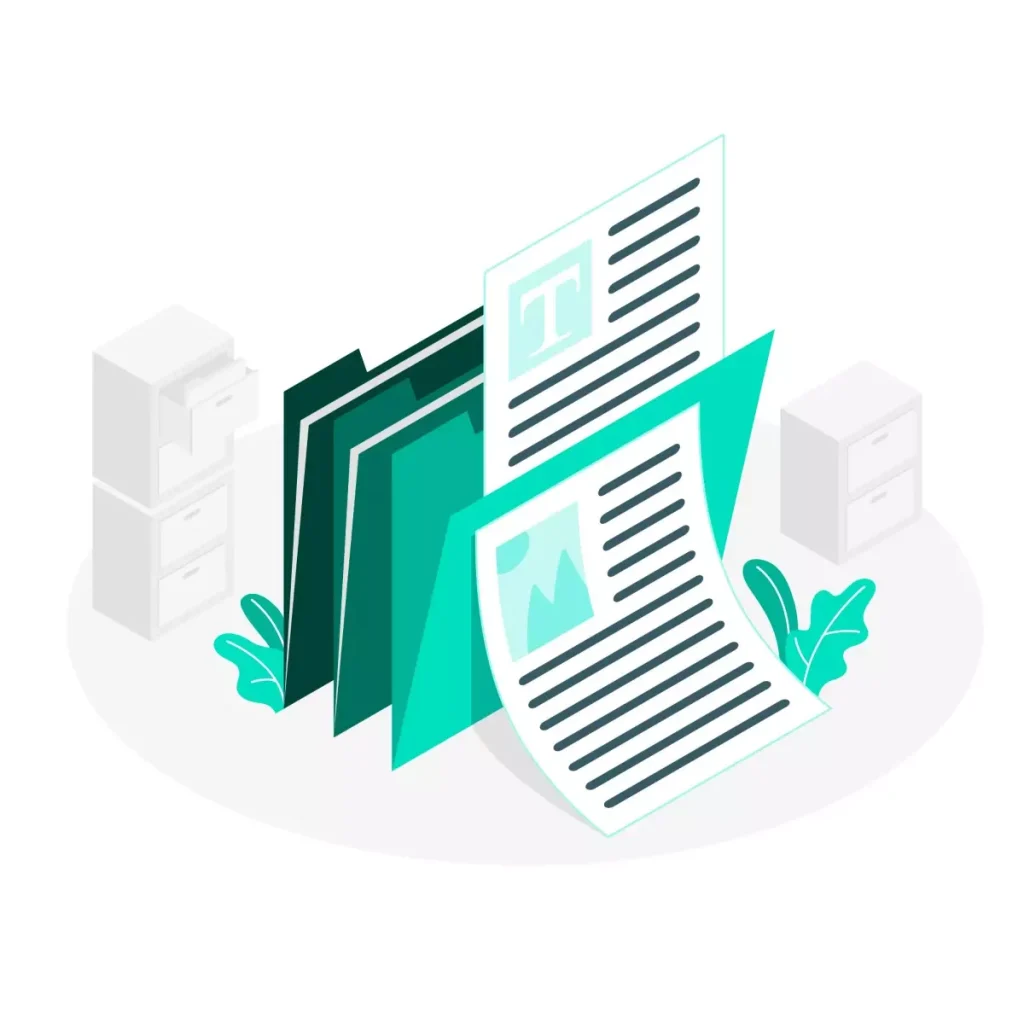 Documentos essenciais para sacar FGTS após rescisão de contrato de trabalho, incluindo formulários, comprovantes e documentos pessoais.