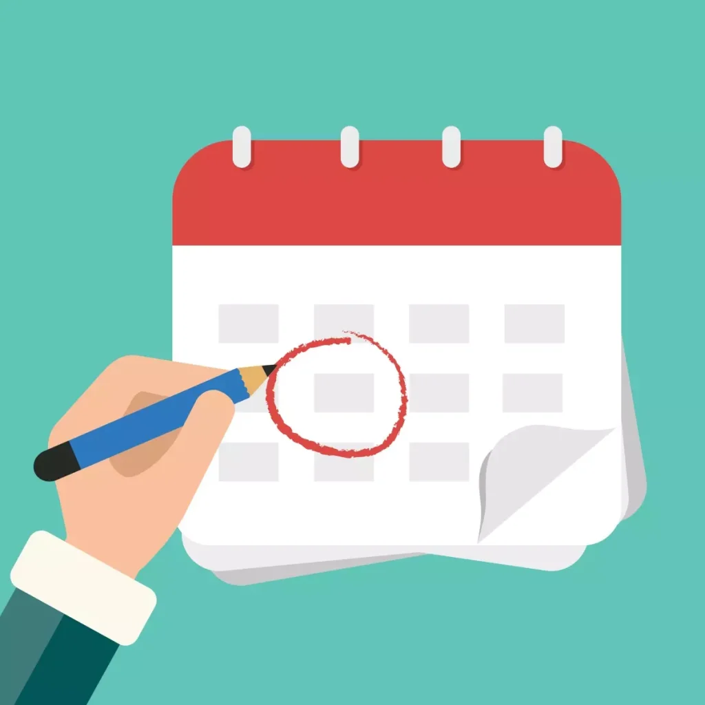Calendário marcando a obrigação do empregador doméstico de cumprir tarefas em dezembro, com destaque para o calendário e uma marcação em destaque.