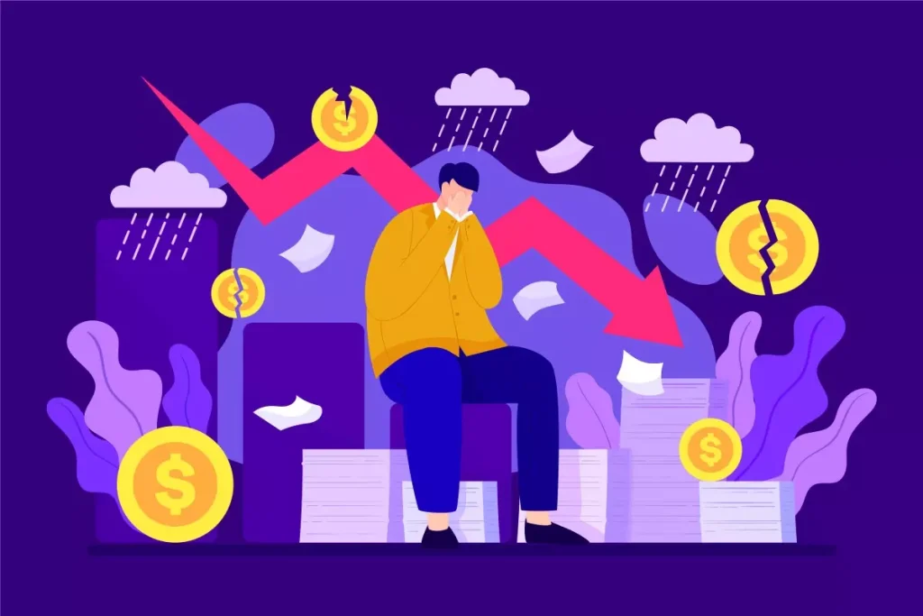 Ilustração relacionada à multa por não cumprir aviso prévio no emprego doméstico, destacando aspectos financeiros e legais na contratação de domésticos, com elementos visuais de dinheiro e documentos.