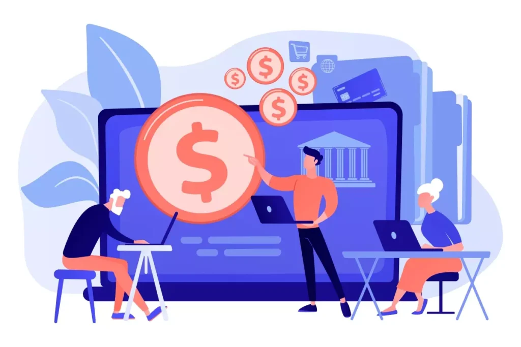 Ilustração representando questões relacionadas ao INSS doméstica 2026, destacando pagamentos e gerenciamento de benefícios por trabalhadores domésticos.